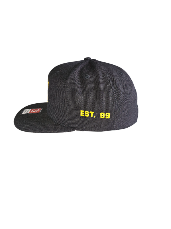 Abbreviated Richardson 510 Snapback Hat - Black Sale