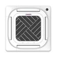 Pioneer® 48,000 BTU 18.5 SEER2 8-Way Slim Cassette Mini-Split Air Conditioner Heat Pump System Full Set 230V Cheap