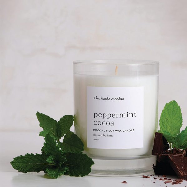 Peppermint Cocoa Candle on Sale