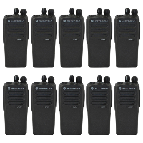 10 Pack of Motorola CP200D UHF Digital MOTOTRBO 403-470Mhz 16Ch 4W AAH01QDC9JA2AN Portable Radio Fashion