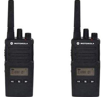 2 Pack of Motorola RMU2080D UHF 2-Watt 8-Channel Business Radio Cheap