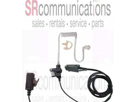 Two wire Surveillance Style Headset Earmold Icom F3061 F4061 F3161 F4161 M87 M88 Online now