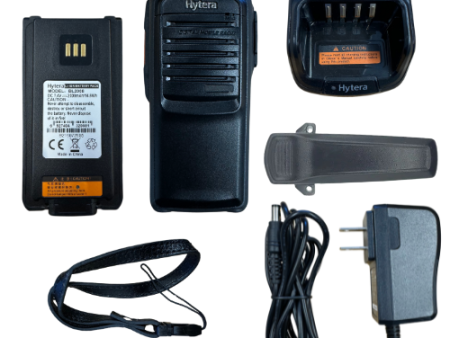 Hytera PD702i 32 Channel 5 Watt VHF 136-174MHz Analog Digital DMR Portable Radio For Sale