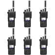 6 Pack of Motorola XPR7550e UHF 403-512MHz MOTOTRBO Digital Display Portable Two-Way Radio Bluetooth WIFI AAH56RDN9RA1AN NON-IS Online Hot Sale