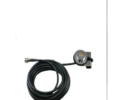 Tram 1121+1247MUHF Trunk Mount VHF Antenna Kit.150-162 MHz, 17 , Chrome, with MUHF Connector. Compatible with Motorola Radios. Supply