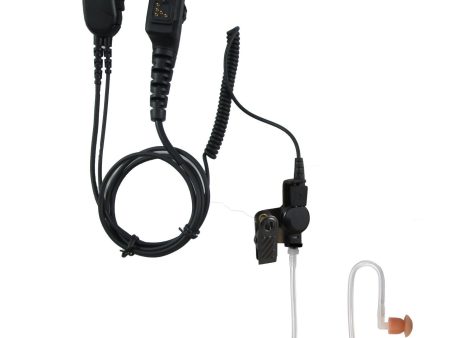 Pryme SPM-2355 2 Wire Surveillance Headset for DMR Hytera radios Online now