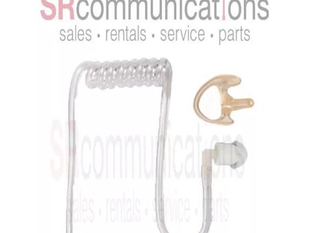 Clear Acoustic K-Tube And Earmold Motorola Kenwood Icom Hyt Vertex Radio Headset For Sale