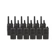 12 Pack of Motorola RMM2050 Two Way Radio Walkie Talkies Sale