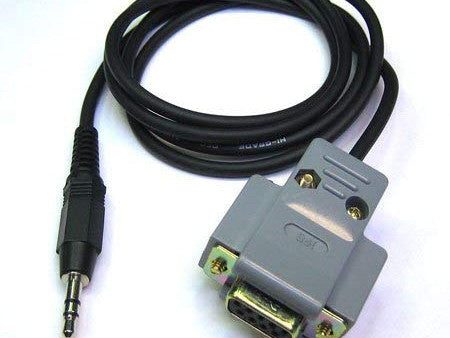 Icom  OPC-478 Rib-Less Serial to handheld programming cloning cable w  RS-232S connector for radios with 2-pin connectors F24, F21, F2000, F4001, F3011, IP100H, and more For Discount