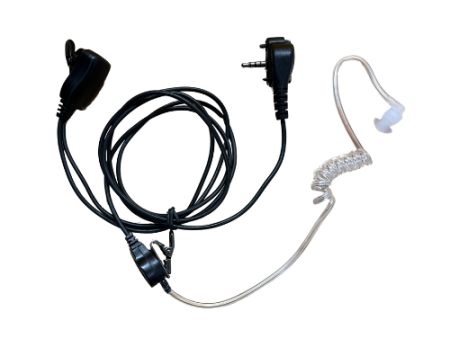 Surveillance Headset with Acoustic Tube Microphone Vertex VX231 VX351 VX354 VX451 VX454 VX459 Online now