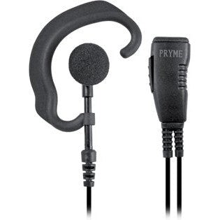 PRYME® SPM-301EB Responder Medium-Duty Lapel Mic w Soft Ear-Hook Earphone (for All Kenwood 2-Pin Portable Radios) Online now